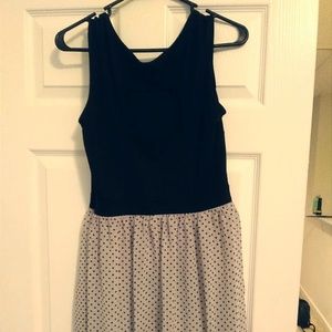 Polka dot girls dress